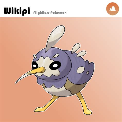 kiwi pokemon|fakemon bird.